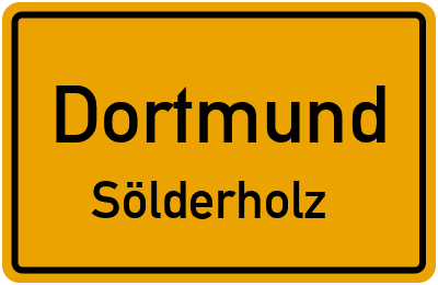 Straßenverzeichnis Dortmund Sölderholz