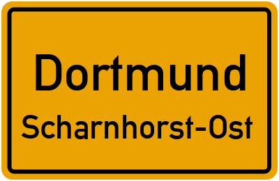 Straßenverzeichnis Dortmund Scharnhorst-Ost