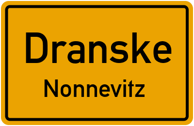 Straßenverzeichnis Dranske Nonnevitz