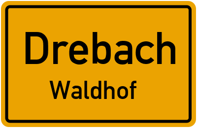 Straßenverzeichnis Drebach Waldhof