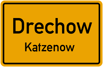 Straßenverzeichnis Drechow Katzenow
