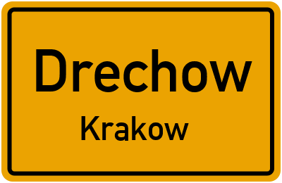 Straßenverzeichnis Drechow Krakow