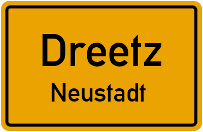 Straßenverzeichnis Dreetz Neustadt