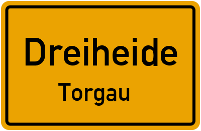 Straßenverzeichnis Dreiheide Torgau