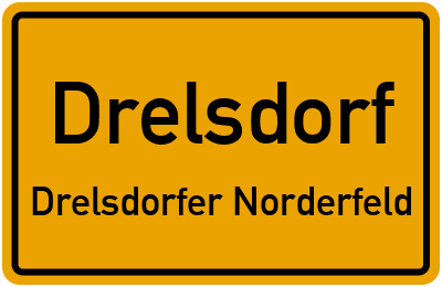 Straßenverzeichnis Drelsdorf Drelsdorfer Norderfeld