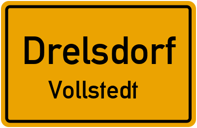 Straßenverzeichnis Drelsdorf Vollstedt