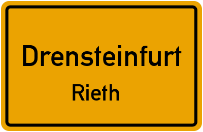 Straßenverzeichnis Drensteinfurt Rieth