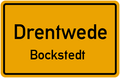 Straßenverzeichnis Drentwede Bockstedt