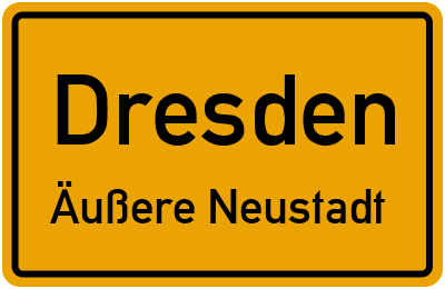 Straßenverzeichnis Dresden Äußere Neustadt