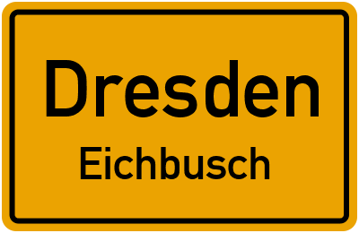 Briefkasten in Dresden Eichbusch