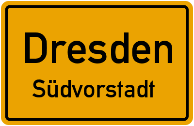 Straßenverzeichnis Dresden Südvorstadt