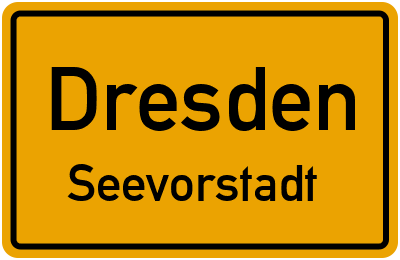 Straßenverzeichnis Dresden Seevorstadt