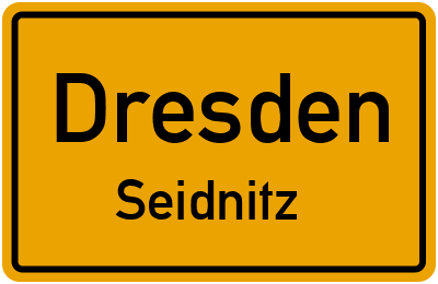 Straßenverzeichnis Dresden Seidnitz