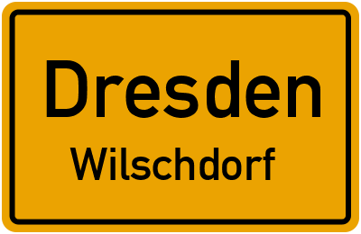 Straßenverzeichnis Dresden Wilschdorf