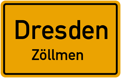 Straßenverzeichnis Dresden Zöllmen