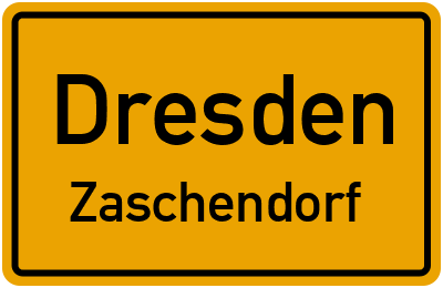 Straßenverzeichnis Dresden Zaschendorf