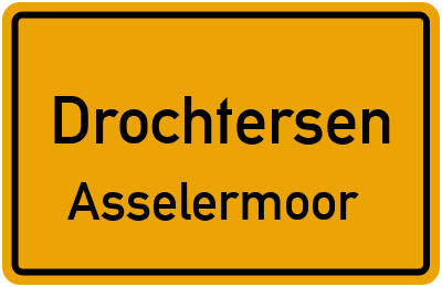 Straßenverzeichnis Drochtersen Asselermoor