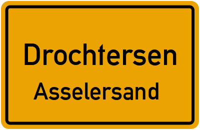 Straßenverzeichnis Drochtersen Asselersand