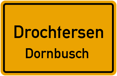 Straßenverzeichnis Drochtersen Dornbusch