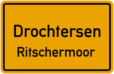 Straßenverzeichnis Drochtersen Ritschermoor