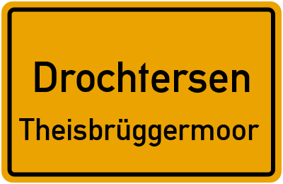 Straßenverzeichnis Drochtersen Theisbrüggermoor