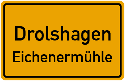 Straßenverzeichnis Drolshagen Eichenermühle