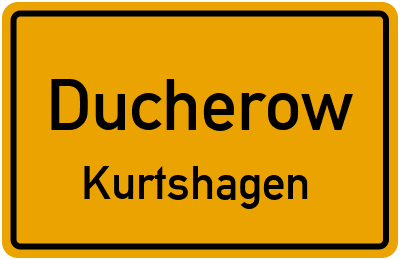 Straßenverzeichnis Ducherow Kurtshagen