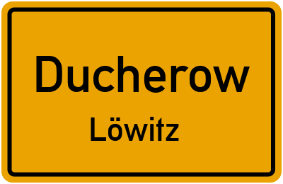 Straßenverzeichnis Ducherow Löwitz