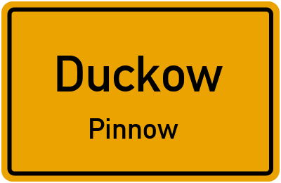 Straßenverzeichnis Duckow Pinnow