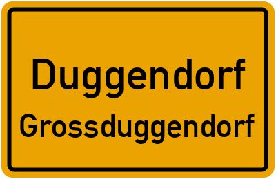 Straßenverzeichnis Duggendorf Grossduggendorf