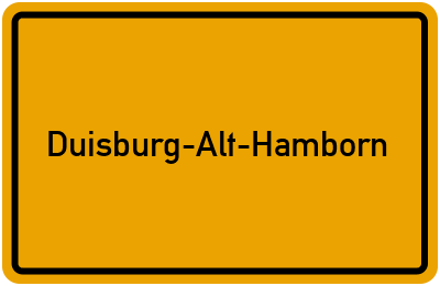 Branchenbuch Duisburg-Alt-Hamborn, Nordrhein-Westfalen