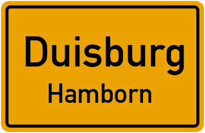 Straßenverzeichnis Duisburg Hamborn