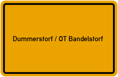 Branchenbuch Dummerstorf / OT Bandelstorf, Mecklenburg-Vorpommern