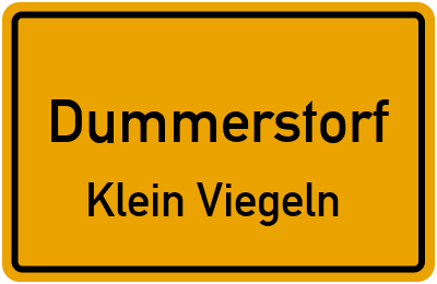 Straßenverzeichnis Dummerstorf Klein Viegeln