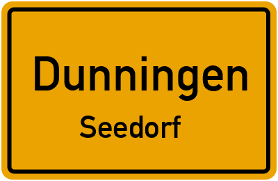 Straßenverzeichnis Dunningen Seedorf