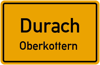 Straßenverzeichnis Durach Oberkottern
