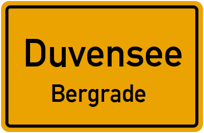 Straßenverzeichnis Duvensee Bergrade