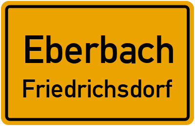 Straßenverzeichnis Eberbach Friedrichsdorf