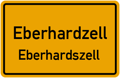 Straßenverzeichnis Eberhardzell Eberhardszell
