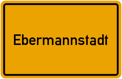 Branchenbuch Ebermannstadt, Bayern