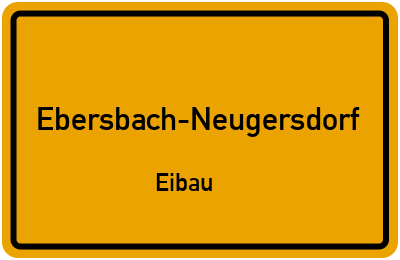 Straßenverzeichnis Ebersbach-Neugersdorf Eibau