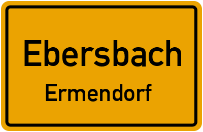 Straßenverzeichnis Ebersbach Ermendorf