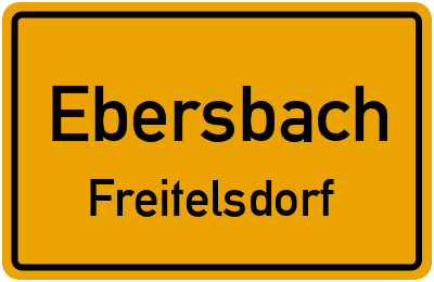 Straßenverzeichnis Ebersbach Freitelsdorf