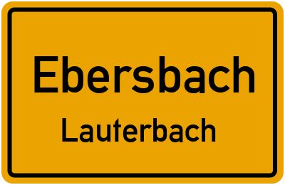 Straßenverzeichnis Ebersbach Lauterbach