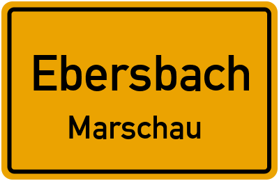 Straßenverzeichnis Ebersbach Marschau