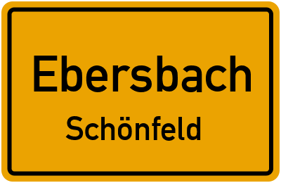 Straßenverzeichnis Ebersbach Schönfeld