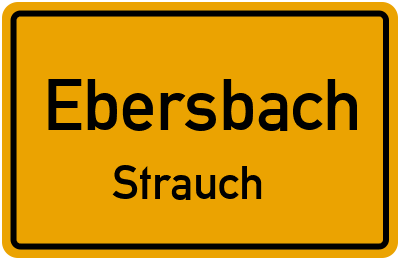 Straßenverzeichnis Ebersbach Strauch