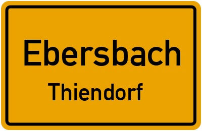 Straßenverzeichnis Ebersbach Thiendorf