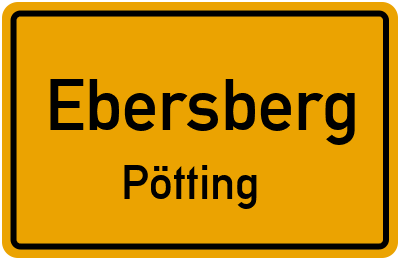 Straßenverzeichnis Ebersberg Pötting