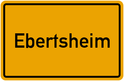 Ebertsheim in Rheinland-Pfalz